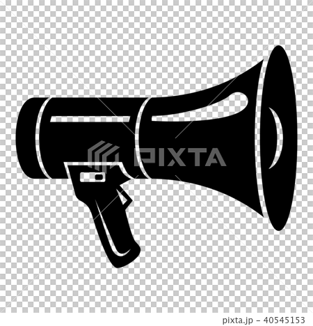 Megaphone icon, simple black style Megaphone icon, simple black style 40545153