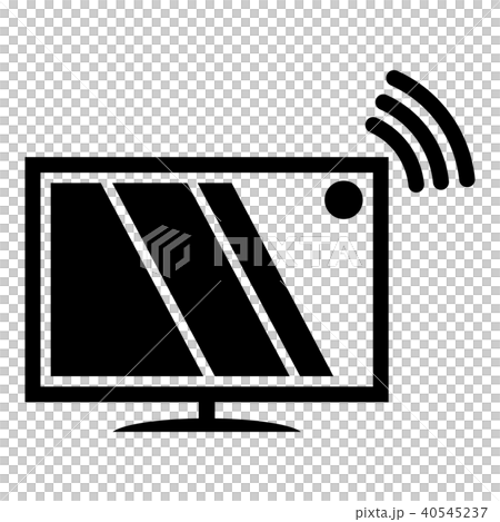 Tv icon, simple black style Tv icon, simple black style 40545237