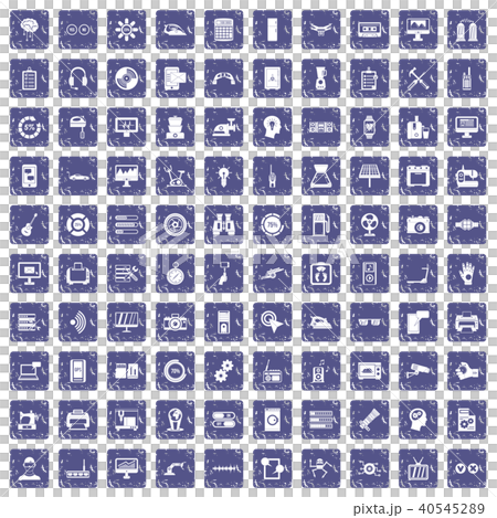 100 set grunge sapphire 40545289