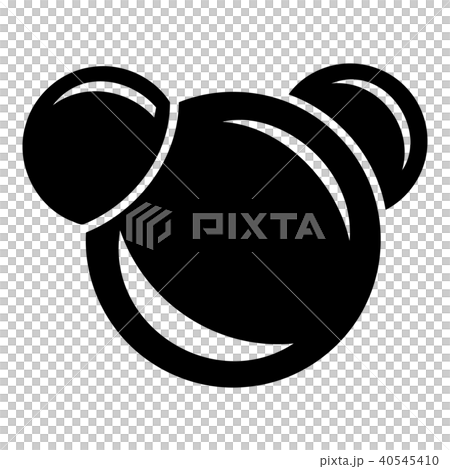 Molecule reaction icon, simple black style 40545410