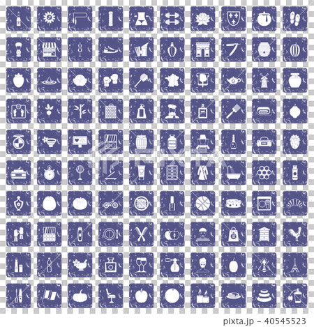 100 beauty product icons set grunge sapphire 100 beauty product icons set grunge sapphire 40545523