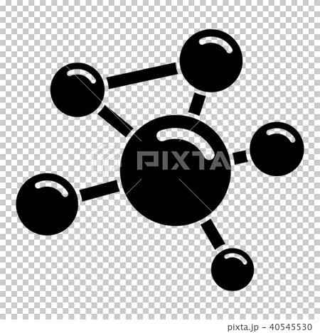 Molecule molecular icon, simple black style Molecule molecular icon, simple black style 40545530