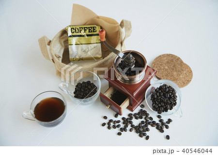 コーヒー 豆 粉 ミル カフェ コーヒー 豆 粉 ミル カフェ 40546044