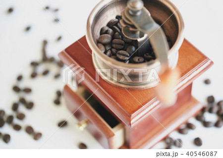 コーヒー 豆 粉 ミル カフェ 40546087
