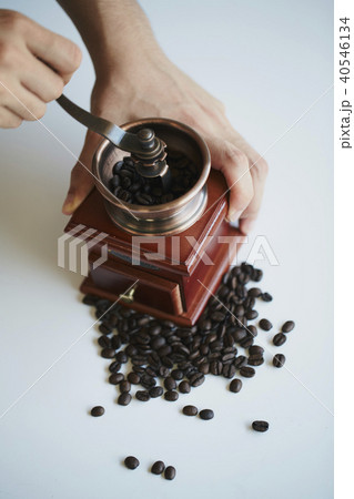 コーヒー 豆 粉 ミル カフェ コーヒー 豆 粉 ミル カフェ 40546134