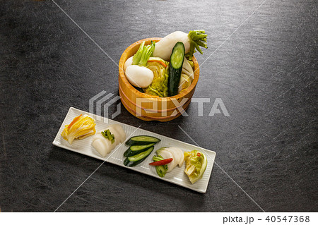 日本の手作りつけもの　Japan of homemade pickles 40547368