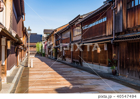 《石川県》金沢市・ひがし茶屋街《朝景》 40547494