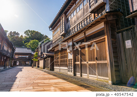 《石川県》金沢市・ひがし茶屋街《朝景》 《石川県》金沢市・ひがし茶屋街《朝景》 40547542