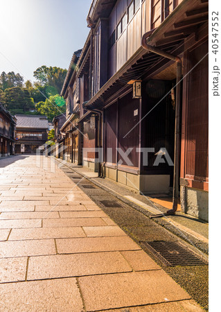 《石川県》金沢市・ひがし茶屋街《朝景》 40547552
