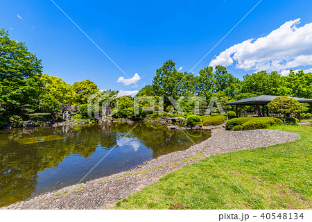 府中の森公園の日本庭園 府中の森公園の日本庭園 40548134