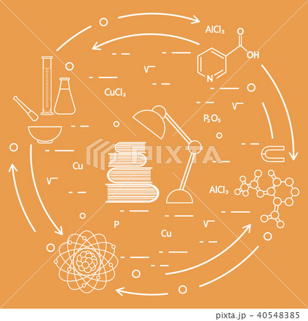 Scientific, education elements 40548385