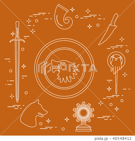 Symbols of the fantasy television series 40548412