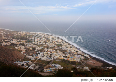 サントリーニ島-古代ティラからの眺め-07 40548560