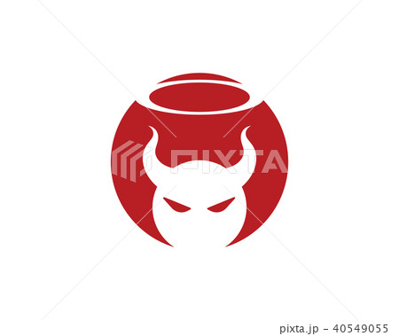 Devil horn Vector icon design 40549055