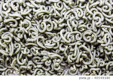 Fresh Pasta, close-up texture of Home made tagliatelle pasta flour ribbon noodle 40549380