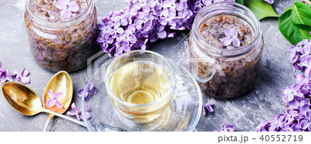 Homemade jam from the lilac 40552719