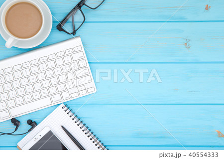 Office desk table of Business workplace 40554333