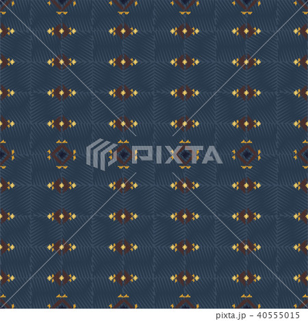 Geometric ethnic seamless pattern. Geometric ethnic seamless pattern. 40555015