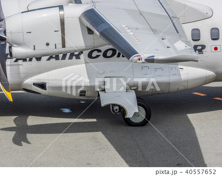 但馬空港に新型ＡＴＲ42-600機が就航　新型旅客機 40557652