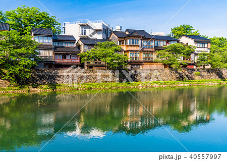 《石川県》金沢市・主計町茶屋街 40557997