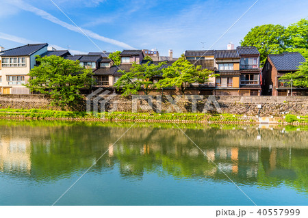 《石川県》金沢市・主計町茶屋街 40557999