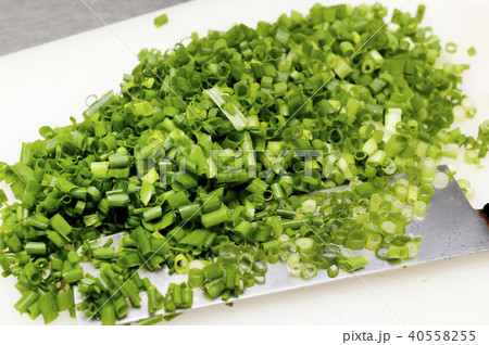 刻んだ青ねぎ 40558255