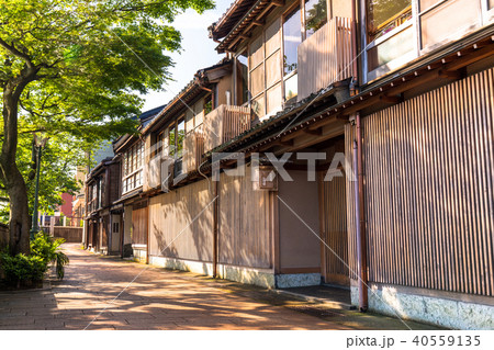 《石川県》金沢市・主計町茶屋街 40559135