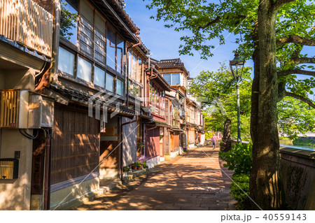 《石川県》金沢市・主計町茶屋街 40559143