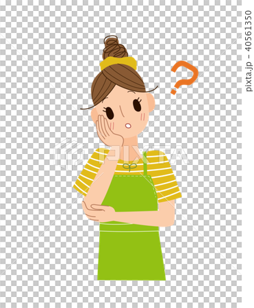 A housewife thinks A housewife thinks 40561350