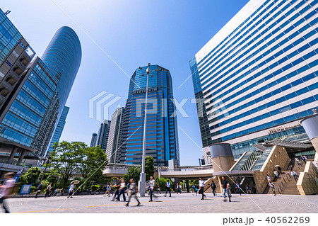 《東京都》品川駅前・都市風景 40562269