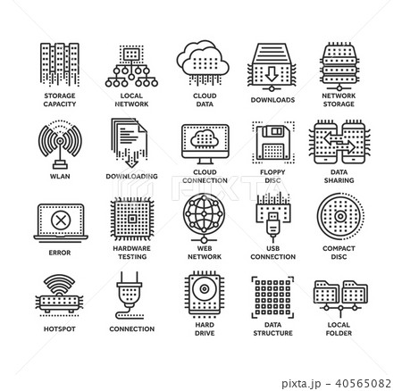 Cloud computing. Internet technology. Online services. Data, information security. Connection. Thin 40565082