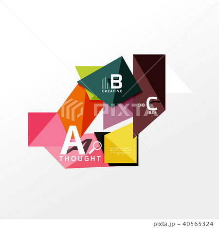 Infographic option banner 40565324