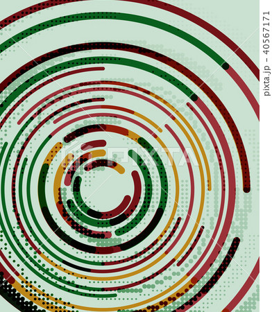 Circular lines, circles, geometric abstract background 40567171