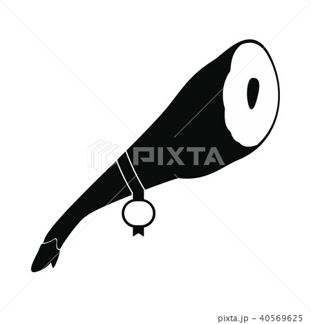 Jamon icon, simple style Jamon icon, simple style 40569625