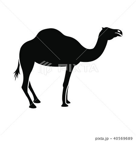 Camel icon, simple style 40569689