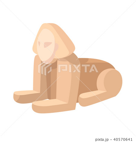 Sphinx icon, cartoon style Sphinx icon, cartoon style 40570641