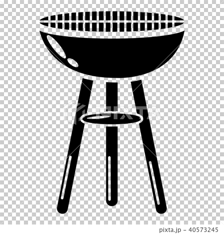 Barbecue icon, simple style. Barbecue icon, simple style. 40573245