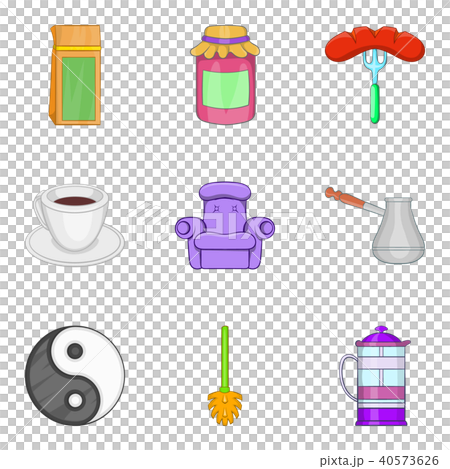 Multiroom icons set, cartoon style - Stock Illustration [40573626] - PIXTA