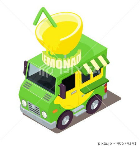Lemonade machine icon, isometric style Lemonade machine icon, isometric style 40574341