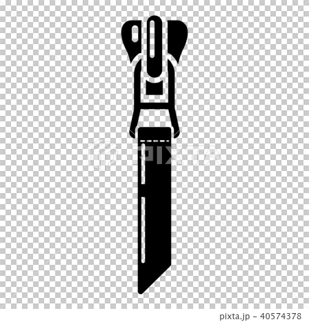 Small zip icon, simple style Small zip icon, simple style 40574378