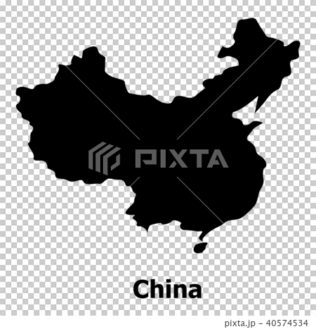 China map icon, simple style 40574534