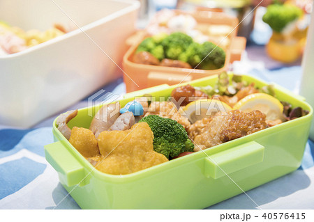 手づくり弁当でピクニック おしゃピク 手づくり弁当でピクニック おしゃピク 40576415