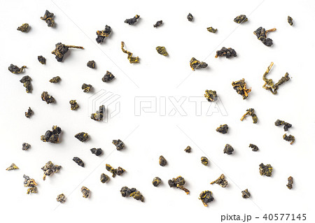 fresh taiwan oolong tea dry leaves 40577145