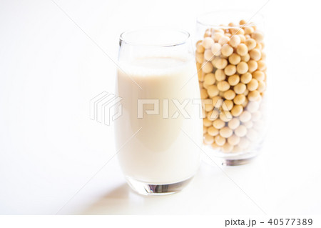 大豆と豆乳 大豆と豆乳 40577389