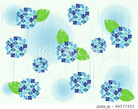 美しい花の画像 ユニーク紫陽花 壁紙 イラスト