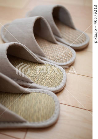 スリッパ (玄関 住居 住宅 一軒家 一戸建て フローリング マイホーム マンション 分譲 賃貸) 40579213
