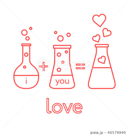 Chemistry of love Valentine's Day 40579940