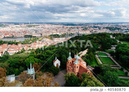 Cityscape of Prague from Petrin Hill Cityscape of Prague from Petrin Hill 40580870