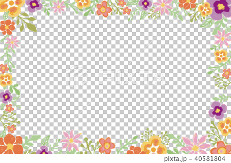 Flower frame 04 Flower frame 04 40581804