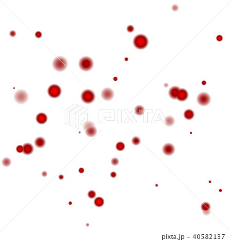 Red blood cells isolated on white background 40582137